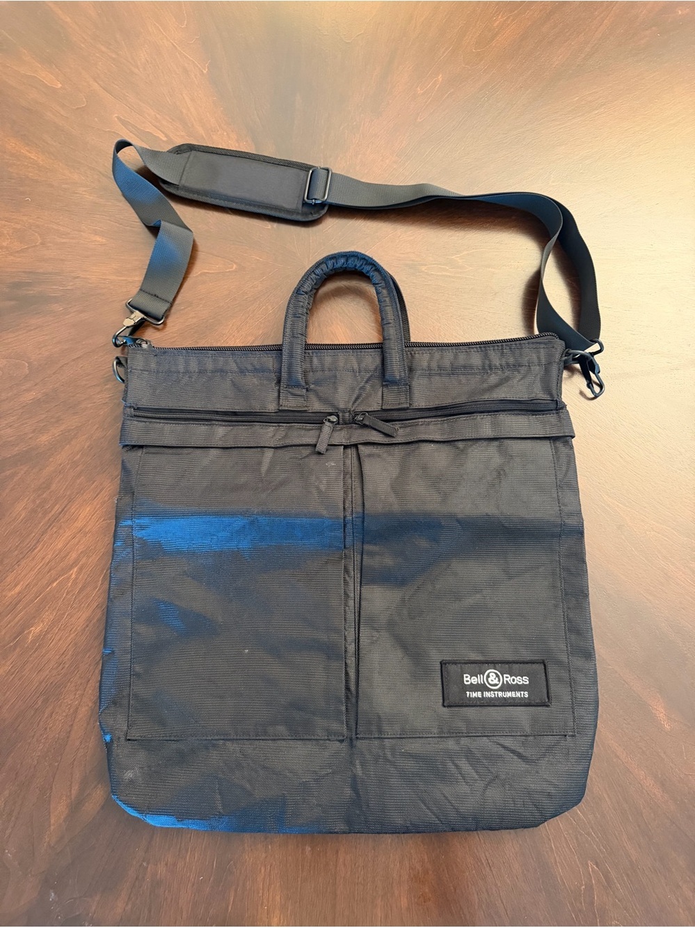 Bell & Ross BR01 Large Black Pilots Flight Bag.  Rare Item!